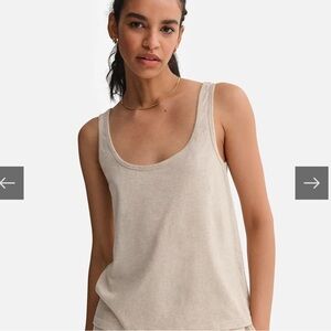 Organic Cotton Layering Tank Size S